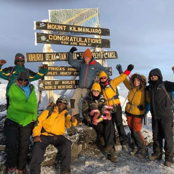 Scenery on Mount Kilimanjaro